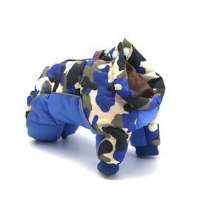 Dog Puffy Suit camo